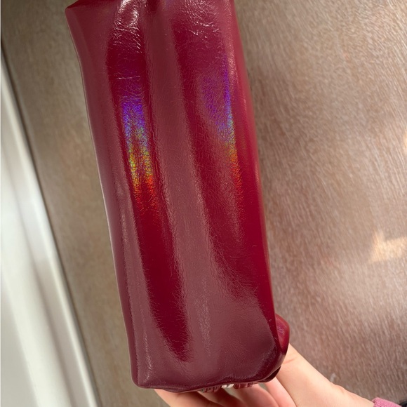 Charlotte Tilbury Burgundy Cosmetic Bag - Picture 3 of 4